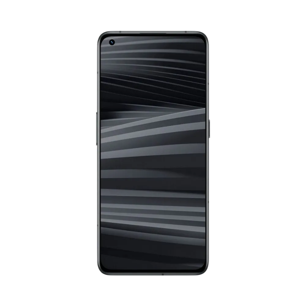 Réparation Realme GT 2 Pro iTelier Lyon – téléphone présenté de face en position verticale, écran allumé avec fond sombre marqué Realme GT 2 Pro, idéal pour réparation écran, diagnostic offert et changement batterie rapide.