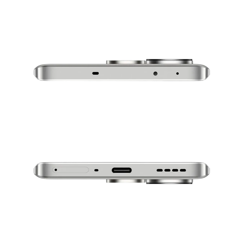 Réparation Realme GT 6 iTelier Lyon – smartphone présenté en vue du dessus et du dessous, connecteur USB-C, micro et haut-parleur visibles, optimisé pour réparation connecteur de charge, haut-parleur et diagnostic complet.