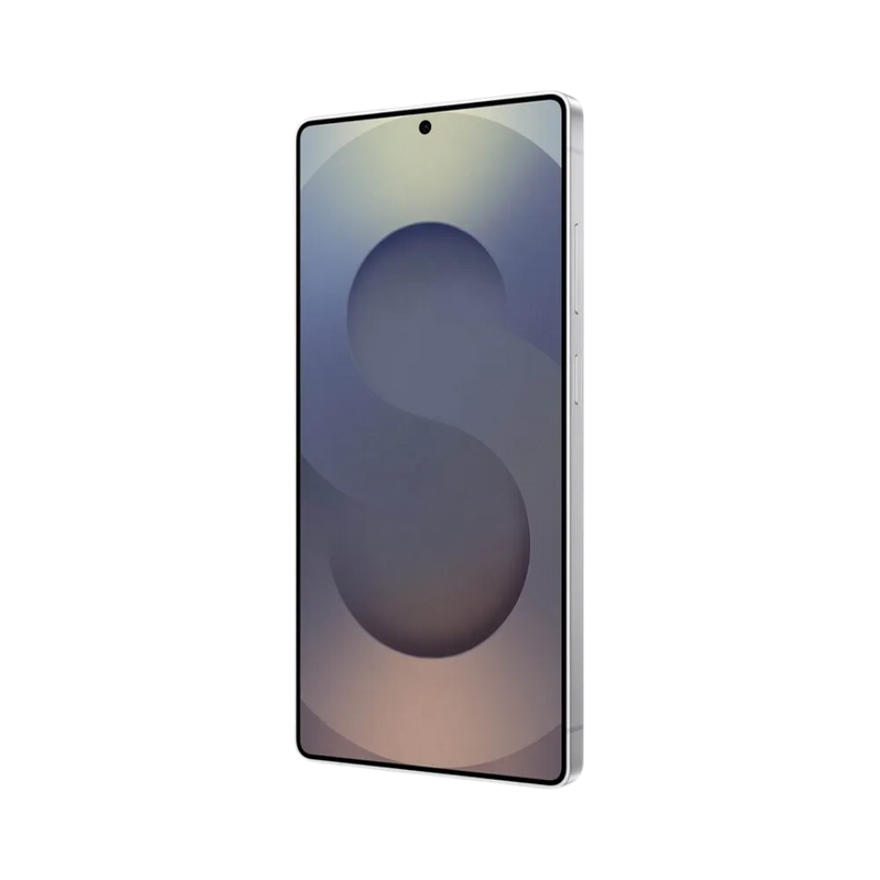 Deux Galaxy S25 Ultra gris présentés côte à côte, l’un de face avec écran allumé et l’autre de dos montrant le bloc photo. Service iTelier Lyon : remplacement écran, batterie, vitre arrière, connecteur de charge. Diagnostic gratuit et service rapide garanti.