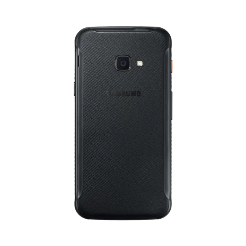 Arrière du Samsung Galaxy XCover 4s robuste et antichoc. iTelier Lyon : réparation batterie, changement cache arrière, port de charge ou caméra. Service pro, pièces garanties, diagnostic gratuit.