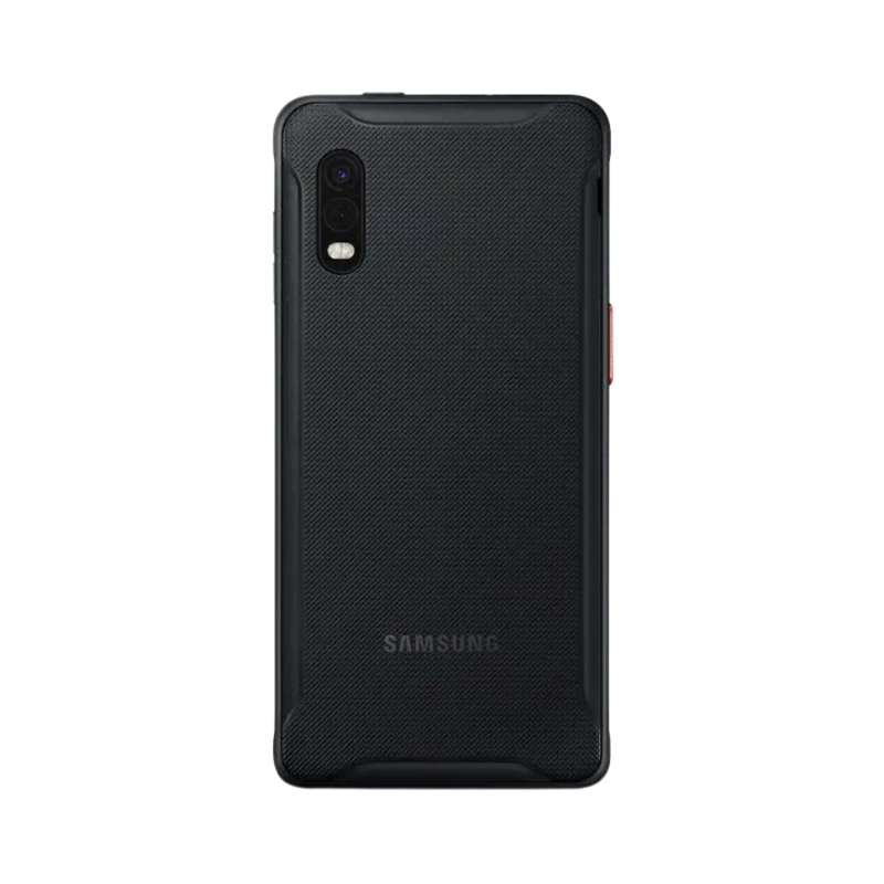 Arrière du Samsung Galaxy XCover Pro avec design robuste. iTelier Lyon : changement cache arrière, remplacement batterie, réparation caméra ou connecteur de charge. Garantie 1 an incluse, diagnostic offert.