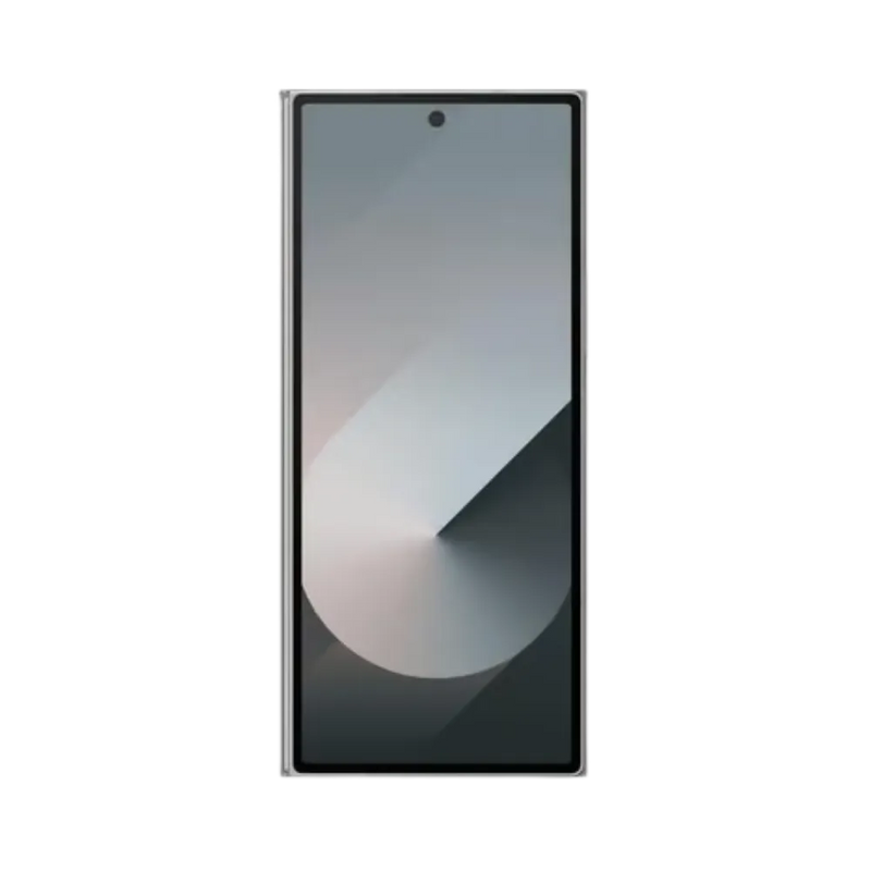 Samsung Galaxy Z Fold6 fermé affichant son écran externe. iTelier Lyon : remplacement vitre avant, écran externe fissuré ou tactile défectueux. Réparations rapides et fiables à Lyon 6 avec pièces d’origine garanties.