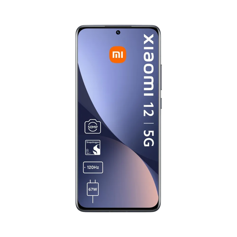 Écran du Xiaomi 12 noir — remplacement vitre et dalle originale par iTelier Lyon, réparation rapide et garantie 1 an, devis gratuit et service en boutique ou par correspondance.