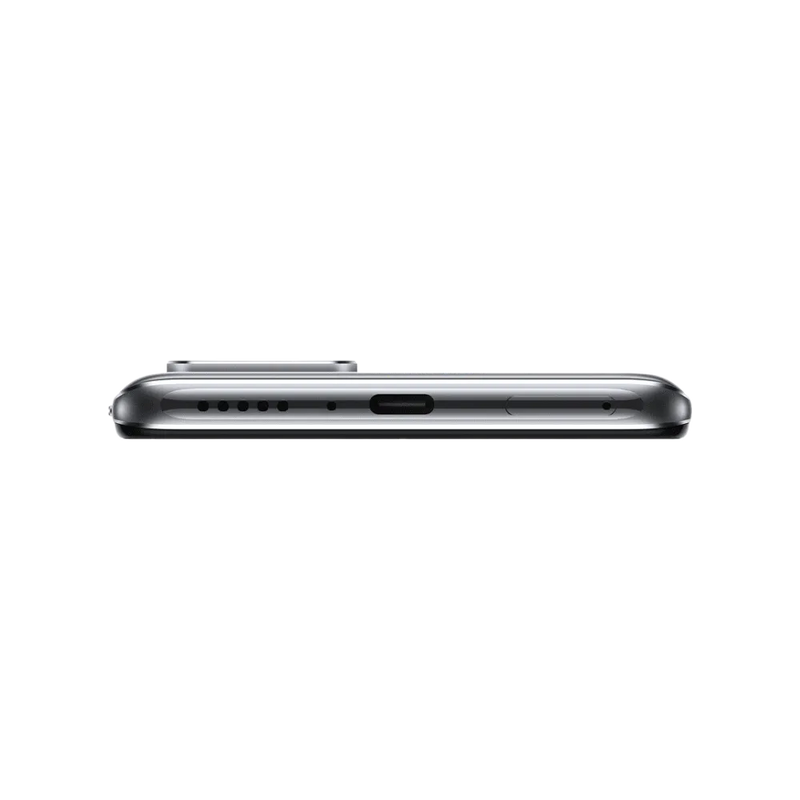 Tranche inférieure du Xiaomi 12T gris — réparation connecteur USB-C, haut-parleur et micro par iTelier Lyon, diagnostic gratuit, réparation express et pièces garanties 1 an.