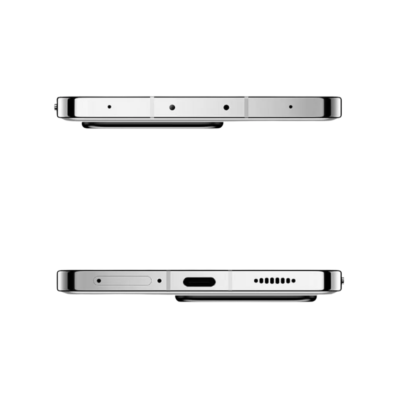 Tranches supérieure et inférieure du Xiaomi 13 blanc — réparation connecteur USB-C, haut-parleur et micro par iTelier Lyon, diagnostic gratuit, pièces garanties 1 an, service express.