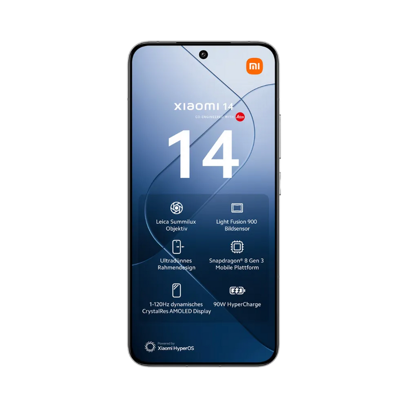 Écran du Xiaomi 14 blanc — remplacement vitre et dalle originale par iTelier Lyon, réparation rapide et garantie 1 an, devis gratuit, service boutique ou correspondance.