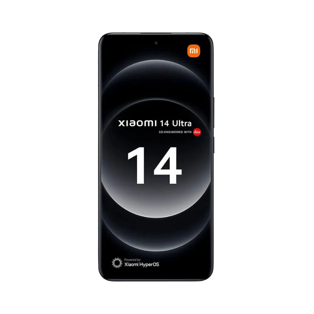 Écran du Xiaomi 14 Ultra noir — remplacement vitre et dalle originale chez iTelier Lyon, réparation rapide, pièces garanties 1 an, devis gratuit et service en boutique ou par correspondance.