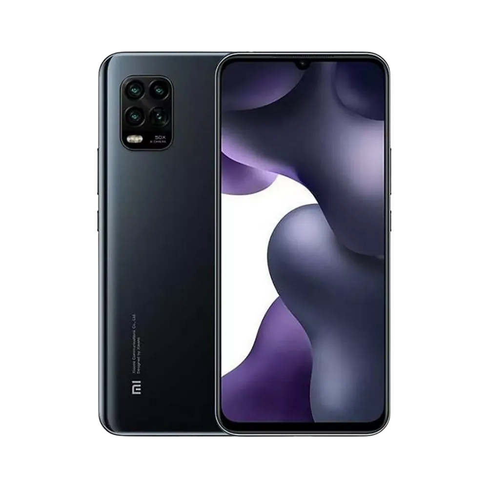 Xiaomi Mi 10 Lite 5G en vue avant et arrière — réparation écran, vitre arrière et batterie par iTelier Lyon, diagnostic offert, pièces d’origine garanties 1 an, service express et envoi national.