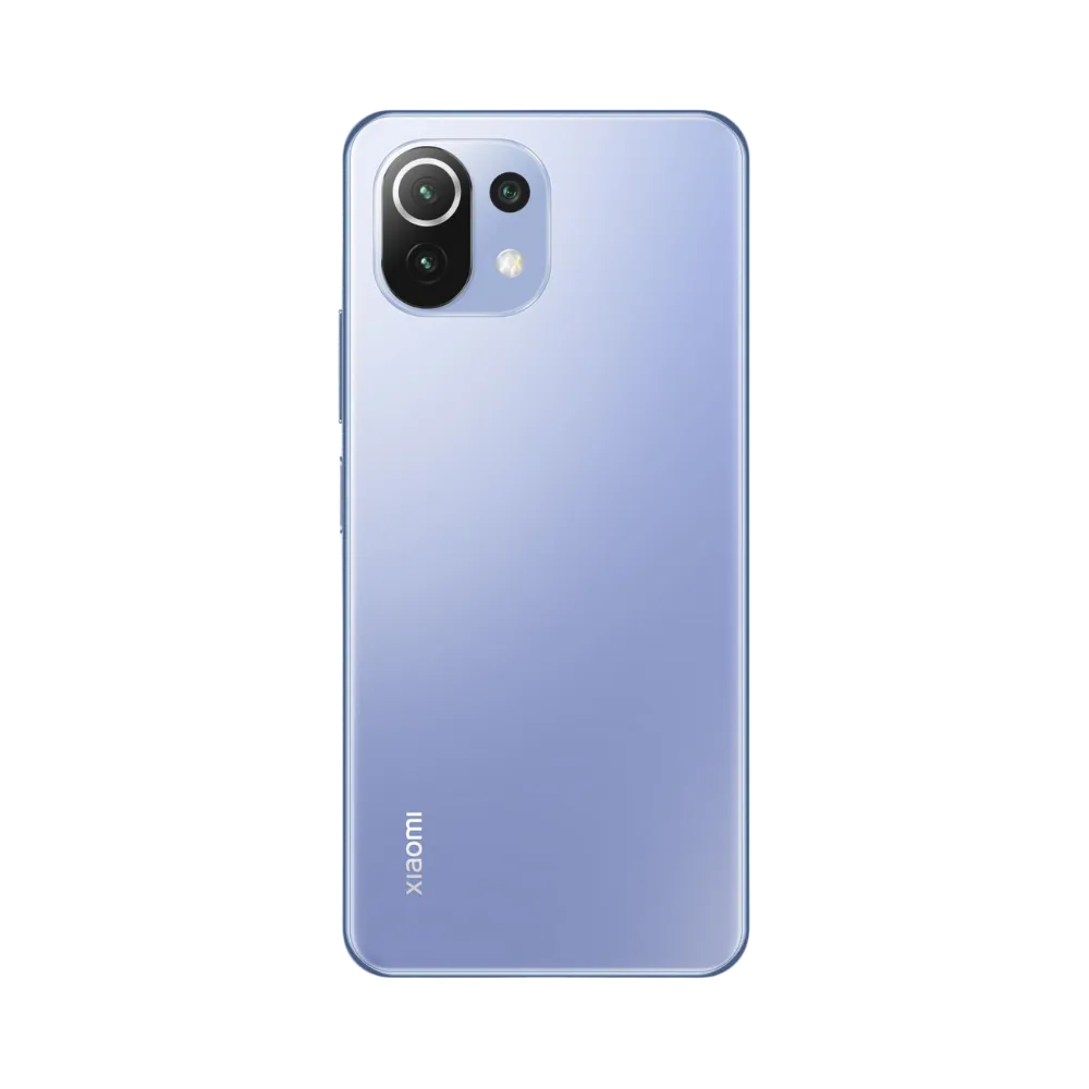 Dos du Xiaomi Mi 11 Lite 4G avec bloc photo rectangulaire — réparation appareil photo et vitre arrière par iTelier Lyon, techniciens experts, diagnostic offert et pièces garanties 1 an.