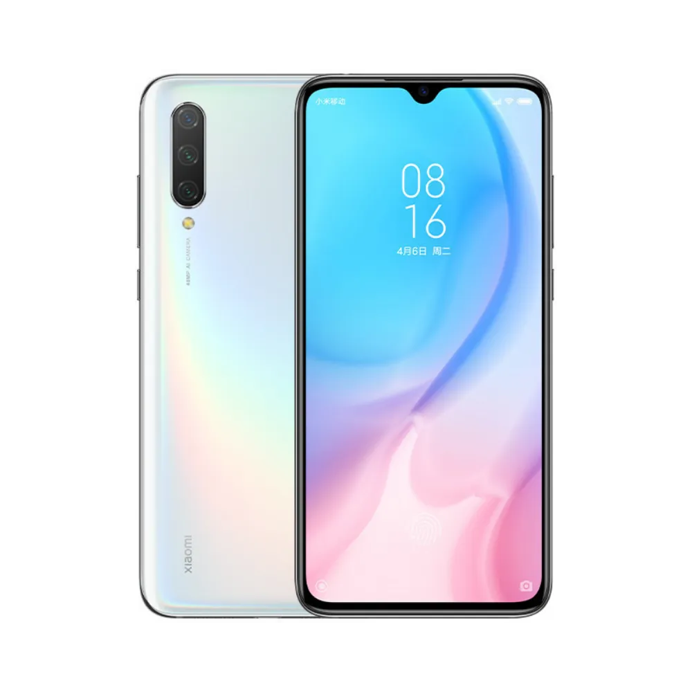 Xiaomi Mi 9 Lite en vue avant et arrière — réparation écran, vitre arrière et remplacement batterie par iTelier Lyon, diagnostic gratuit, pièces d’origine garanties 1 an, service express national.