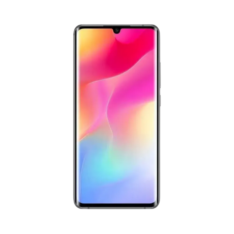 Écran avant du Xiaomi Mi Note 10 Lite affichant ses couleurs vives — réparation vitre tactile et dalle AMOLED originale chez iTelier Lyon, diagnostic offert, pièces garanties 12 mois, intervention rapide en boutique ou par correspondance nationale.