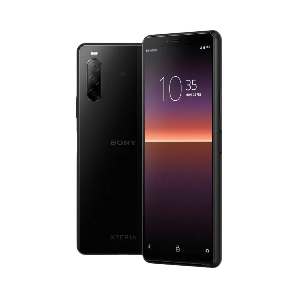 Sony Xperia 10 II en parfait état illustrant le service de réparation iTelier à Lyon – remplacement écran OLED après fissure, batterie usée ou problème de charge – diagnostic offert, pièces garanties, intervention rapide en boutique et envoi sécurisé dans toute la France.