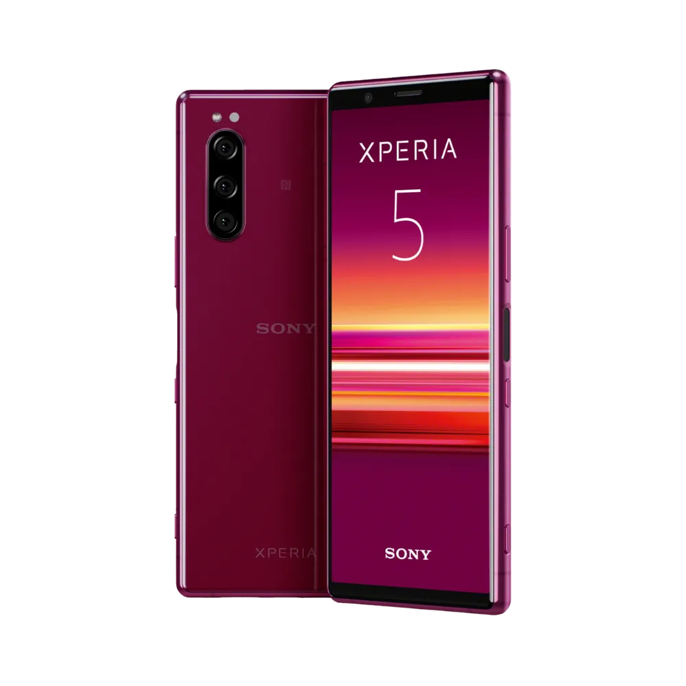 Sony Xperia 5 en parfait état illustrant le service de réparation iTelier à Lyon – remplacement écran OLED après fissure, batterie déchargée rapidement ou problème de charge – diagnostic offert, pièces garanties, service express en boutique et envoi sécurisé France entière.