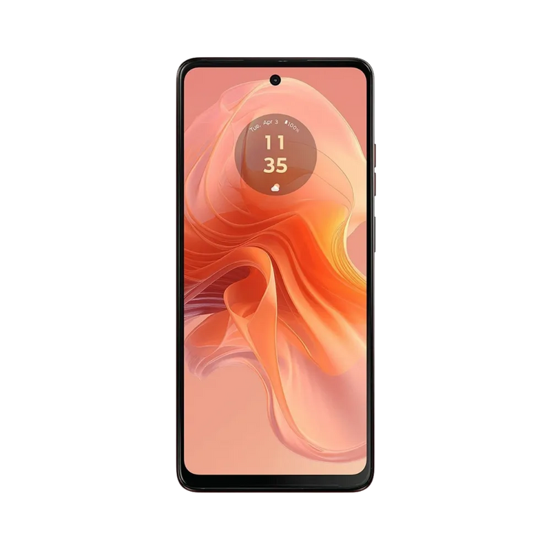 Diagnostic Motorola G04s à Lyon – iTelier : photo avec écran allumé, idéale pour illustrer les réparations d’affichage défectueux, écran noir ou anomalies visuelles. Réparation rapide, garantie 1 an et envoi postal France entière.
