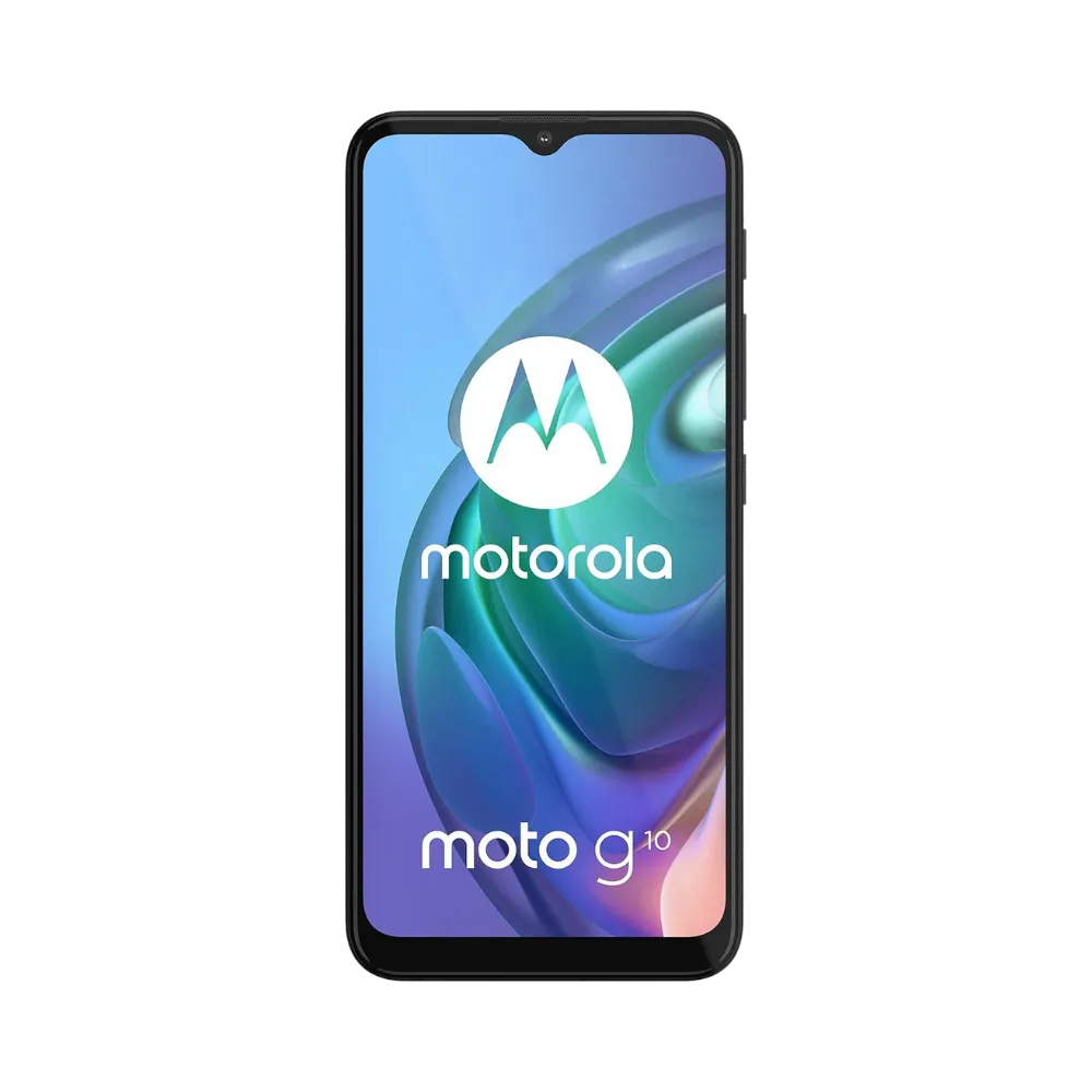 Diagnostic Motorola G10 à Lyon – iTelier : photo avec écran allumé, parfaite pour illustrer les réparations d’affichage défectueux, écran noir, anomalies visuelles ou pixels morts. Réparation express avec garantie 1 an, dépôt ou envoi sécurisé France entière.