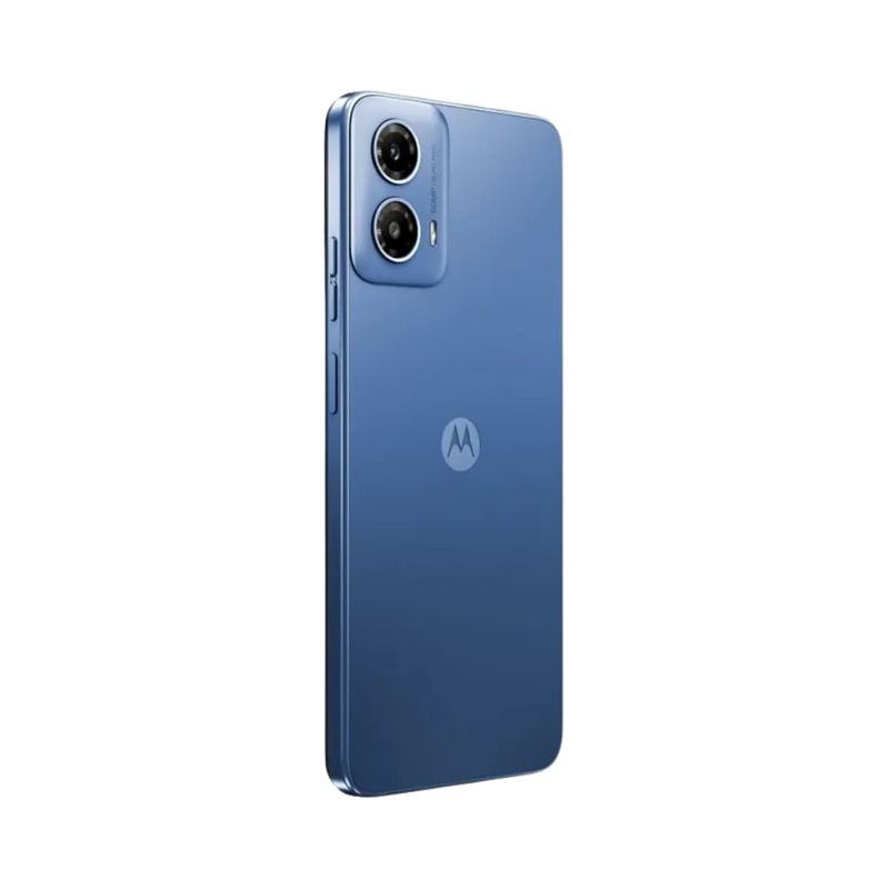 Réparation Motorola G34 5G à Lyon – iTelier : vue profil montrant la tranche latérale. Parfait pour illustrer la réparation de boutons power, volume ou nappe interne. Service express, diagnostic gratuit et garantie en boutique ou envoi France entière.