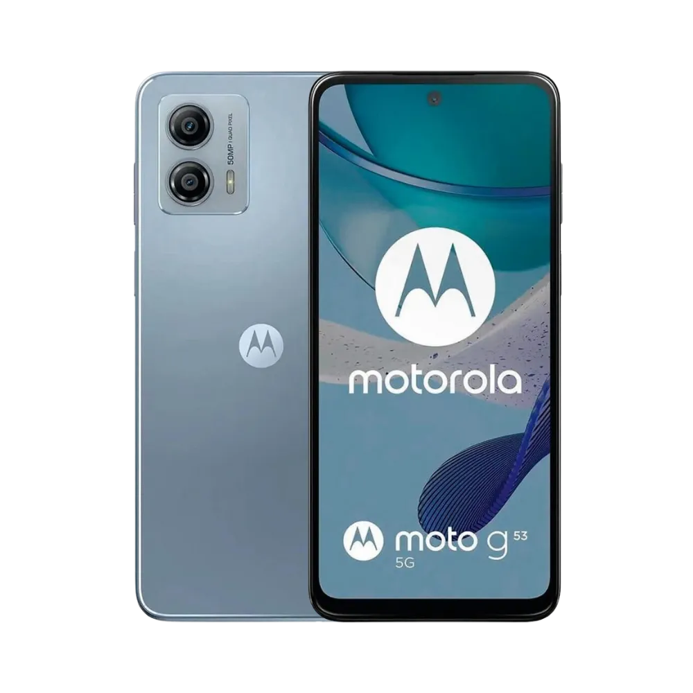 Réparation Motorola G53 5G à Lyon – iTelier : remplacement écran avant fissuré ou vitre tactile abîmée. Diagnostic gratuit, pièces garanties et service rapide en boutique Lyon 6 ou par correspondance nationale.