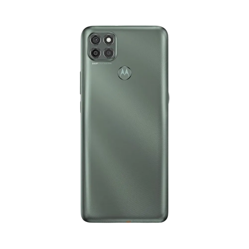 Remplacement vitre arrière Motorola G9 Power à Lyon – iTelier. Vue arrière complète avec module photo rectangulaire, idéale pour illustrer une réparation du dos fissuré, rayé ou châssis endommagé. Diagnostic offert, pièces garanties et service expert.