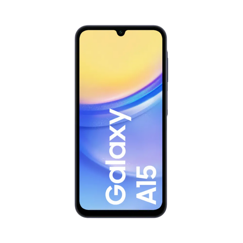 Écran complet Samsung Galaxy A15 4G affichant interface Android – remplacement écran fissuré ou tactile défectueux par iTelier Lyon – réparation express, pièces d’origine garanties 1 an, envoi national sécurisé.