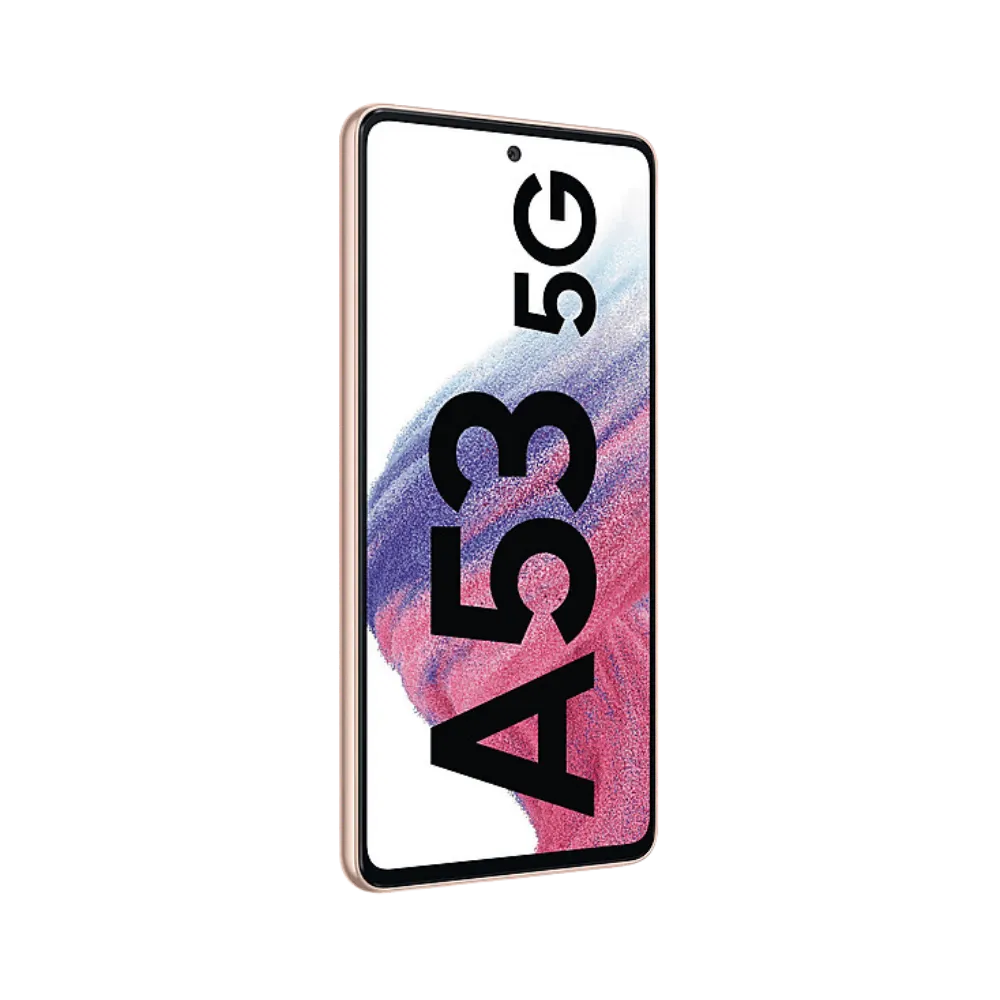 Écran Samsung Galaxy A53 5G affichant interface moderne – remplacement écran cassé ou tactile défectueux par iTelier Lyon – réparation rapide, pièces d’origine garanties 1 an, envoi sécurisé national.