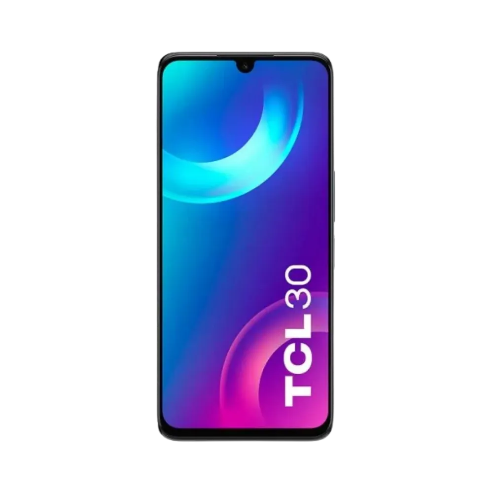 TCL 30 vu de face avec écran lumineux. Réparation express chez iTelier à Lyon, Bron, Vaise ou Meyzieu avec pièces garanties.