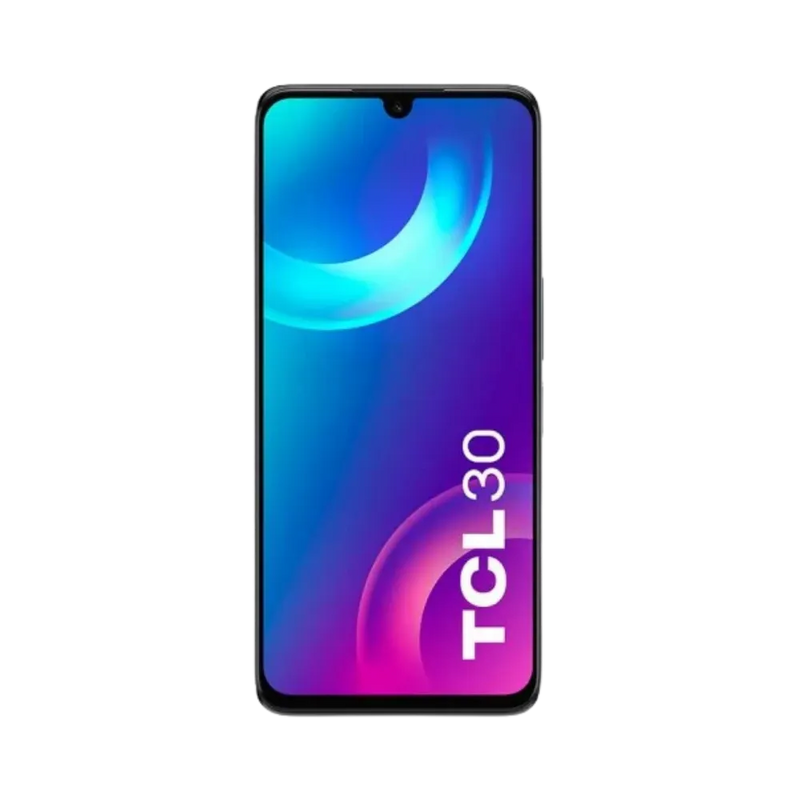 TCL 30 vu de face avec écran lumineux. Réparation express chez iTelier à Lyon, Bron, Vaise ou Meyzieu avec pièces garanties.