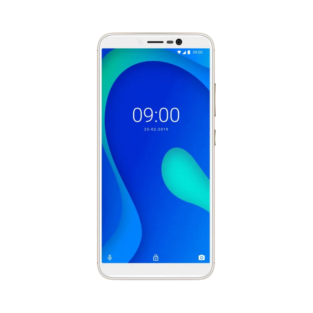 Vue avant du Wiko Y80 doré, remplacement écran original et diagnostic gratuit chez iTelier Lyon, réparation express garantie pièces et main-d’œuvre.
