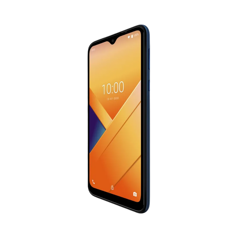 Vue avant du Wiko Y81 bleu, remplacement écran original et diagnostic gratuit chez iTelier Lyon, réparation express avec garantie pièces et main-d’œuvre.