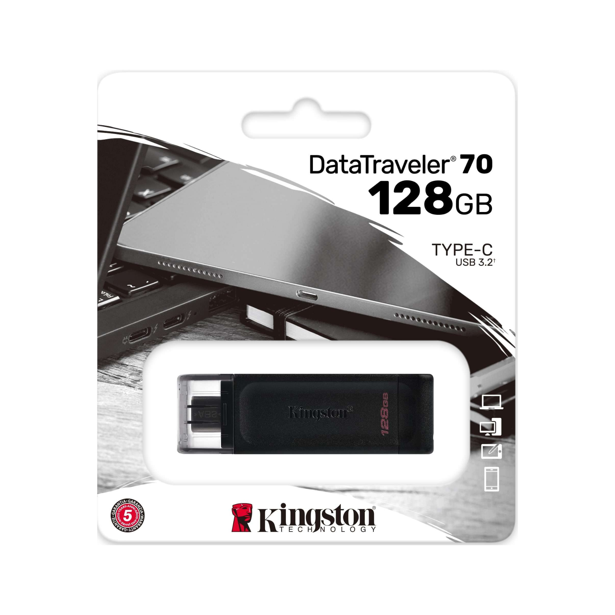 Clef USB-C - 128Gb