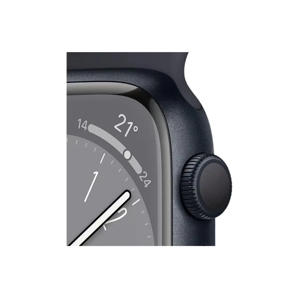 Gros plan sur bouton latéral de l’Apple Watch SE 2. Réparation boutons et composants garantie chez iTelier à Lyon, Saint-Genis-Laval ou Feyzin.