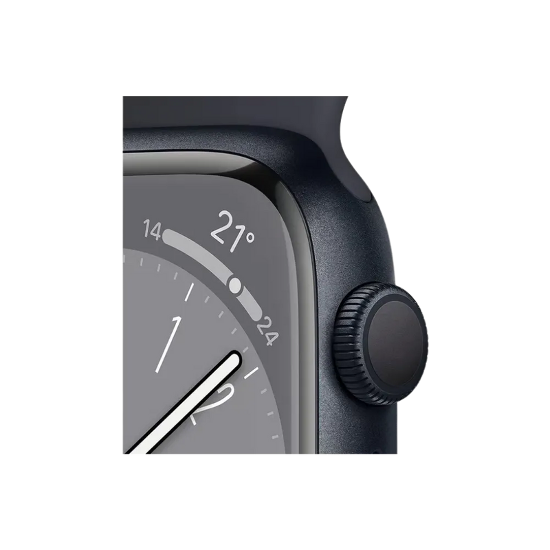 Gros plan sur bouton latéral de l’Apple Watch SE 2. Réparation boutons et composants garantie chez iTelier à Lyon, Saint-Genis-Laval ou Feyzin.