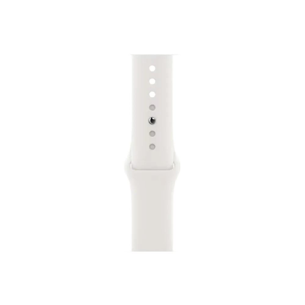 Bracelet blanc de l’Apple Watch Série 4 40mm. Service de réparation express chez iTelier Lyon : changement batterie, écran ou bouton défectueux garanti.
