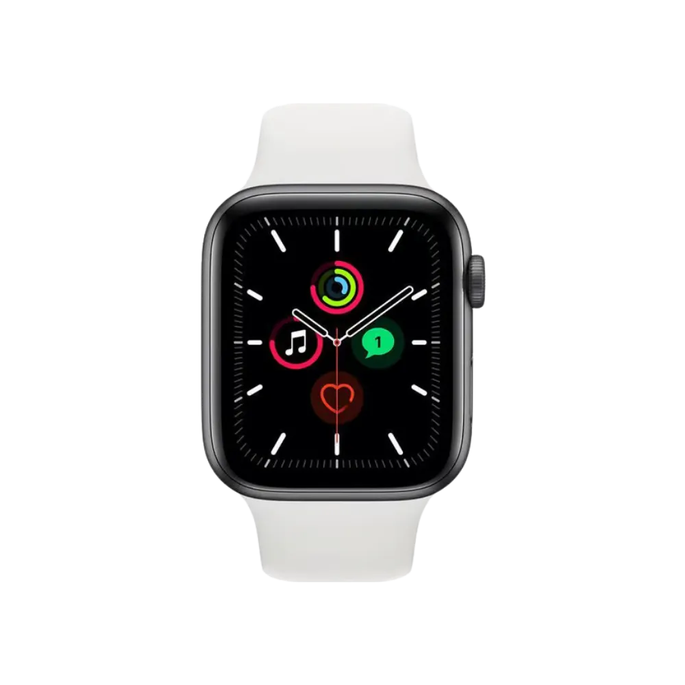 Cadran Apple Watch Série 4 40mm affiché en pleine luminosité. Réparation rapide chez iTelier à Rillieux-la-Pape, Sainte-Foy-lès-Lyon, Décines ou Givors.