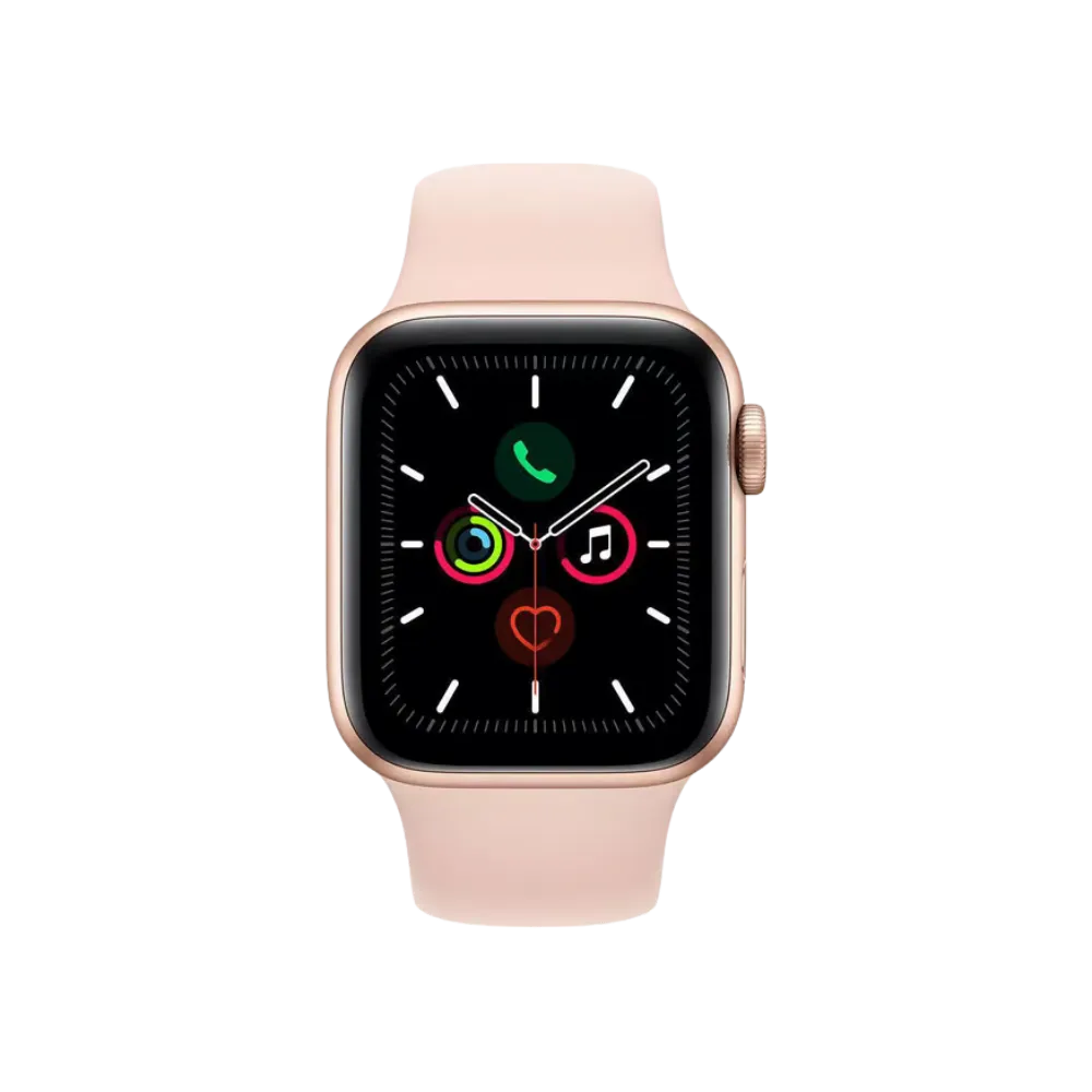 Affichage cadran Apple Watch Série 5 40mm. Réparation rapide par iTelier à Bron, Rillieux-la-Pape, Sainte-Foy-lès-Lyon : écran, batterie, boutons ou cache arrière.