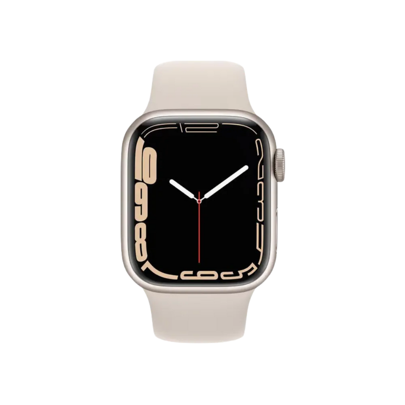 Cadran Apple Watch Série 7 41mm. Réparation d’écran, batterie, cache arrière et bouton chez iTelier à Lyon, Bron, Rillieux-la-Pape, Grigny.