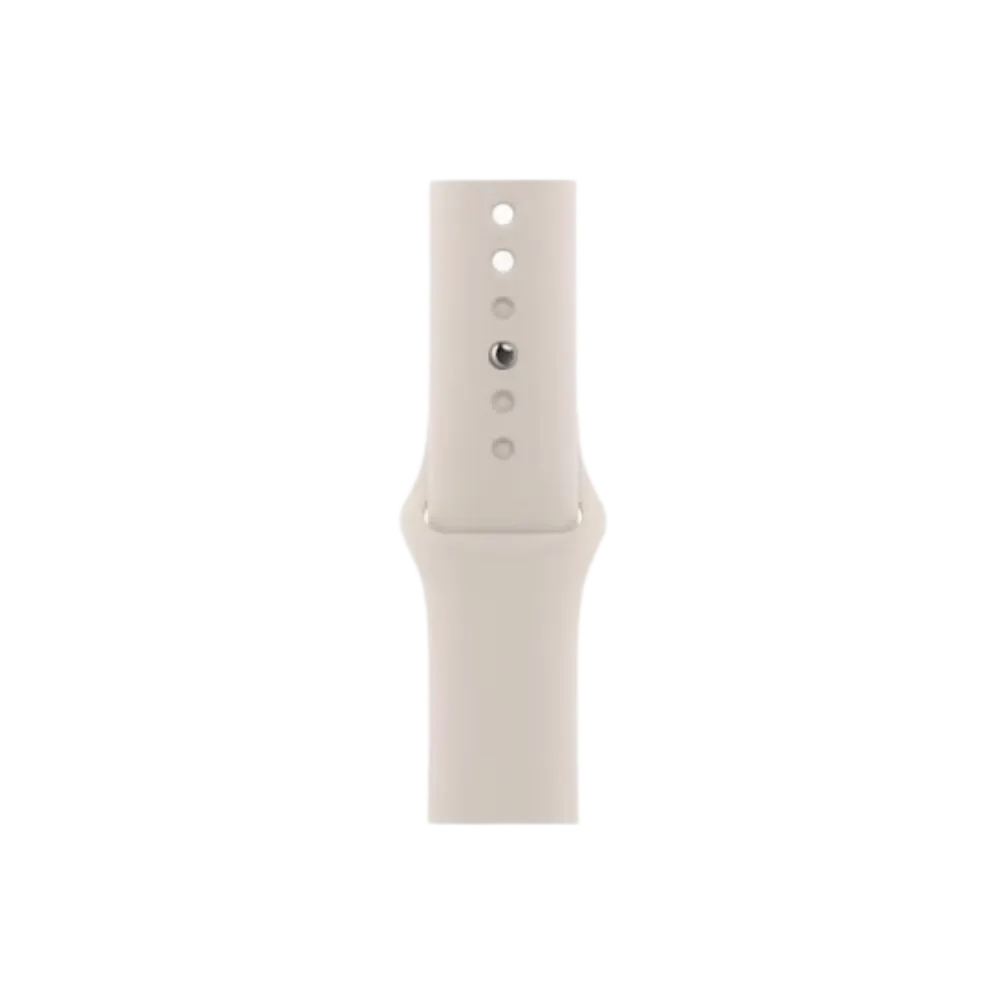 Bracelet rose clair Apple Watch Série 10 42mm. Accessoire compatible avec réparations iTelier à Lyon, Villeurbanne ou Rillieux-la-Pape – envoi sécurisé possible.