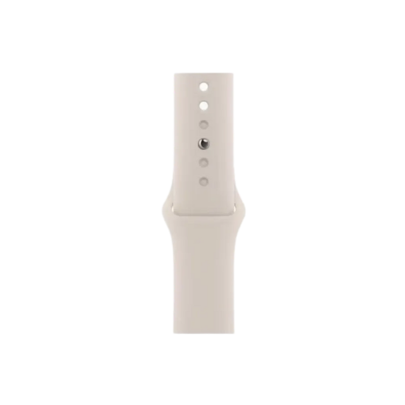 Bracelet rose clair Apple Watch Série 10 42mm. Accessoire compatible avec réparations iTelier à Lyon, Villeurbanne ou Rillieux-la-Pape – envoi sécurisé possible.