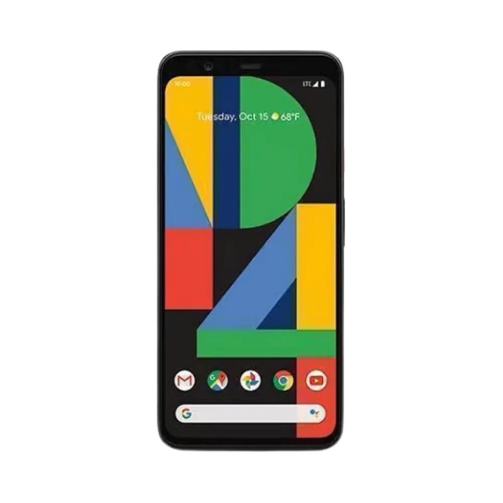 Écran du Pixel 4 XL avec interface colorée. Réparation dalle OLED, écran noir ou tactile défectueux par les techniciens iTelier Lyon. Diagnostic offert et service express.
