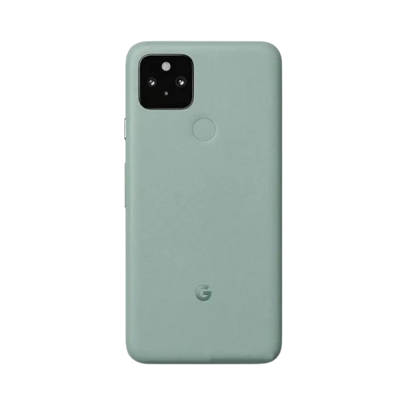 Dos du Pixel 5 avec capteur photo et empreinte digitale. Réparation caméra, coque arrière, micro ou capteur chez iTelier Lyon. Diagnostic gratuit, garantie incluse.