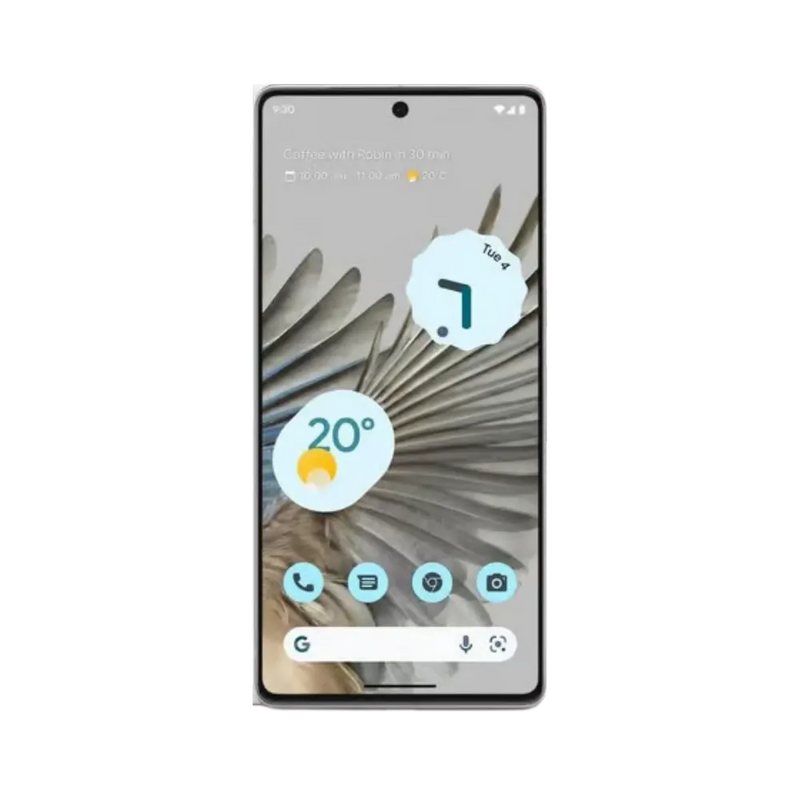 Écran du Pixel 7 Pro allumé avec interface Android. Réparation d’écran OLED, tactile non réactif ou lignes verticales par iTelier Lyon. Service express, sécurisé et fiable.