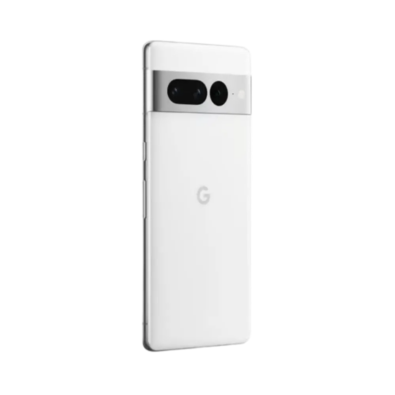 Profil incurvé du Pixel 7 Pro avec bordures fines. Réparation écran, batterie, châssis ou connecteur de charge chez iTelier Lyon. Prise en charge rapide et efficace.