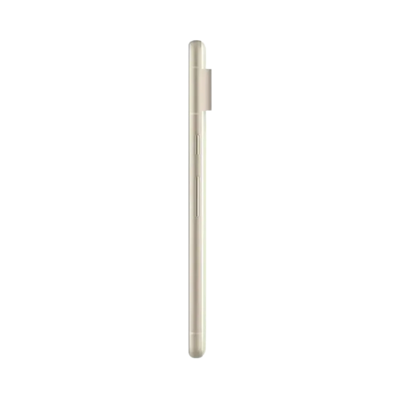 Profil latéral du Pixel 7 en finition claire. Réparation écran, châssis, bouton ou port de charge par les techniciens iTelier Lyon. Prise en charge rapide en boutique ou à distance.