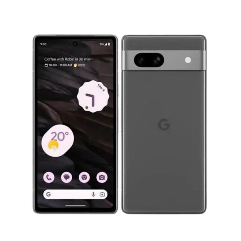 Double affichage du Pixel 7a dans la fiche produit. Réparation écran, batterie, appareil photo chez iTelier Lyon. Prise en charge express en boutique ou par envoi.