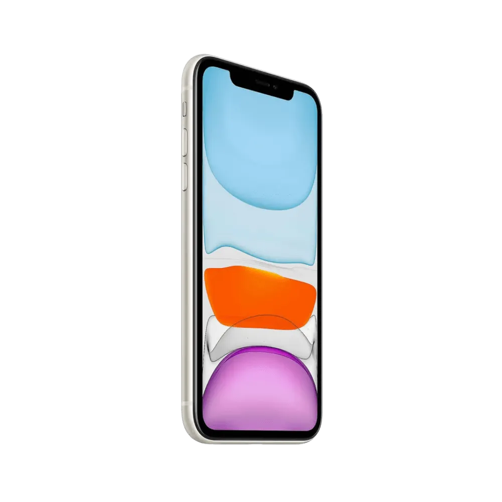 Écran LCD Liquid Retina de l’iPhone 11 blanc. Remplacement vitre ou dalle cassée chez iTelier Lyon. Diagnostic gratuit en boutique ou à distance.