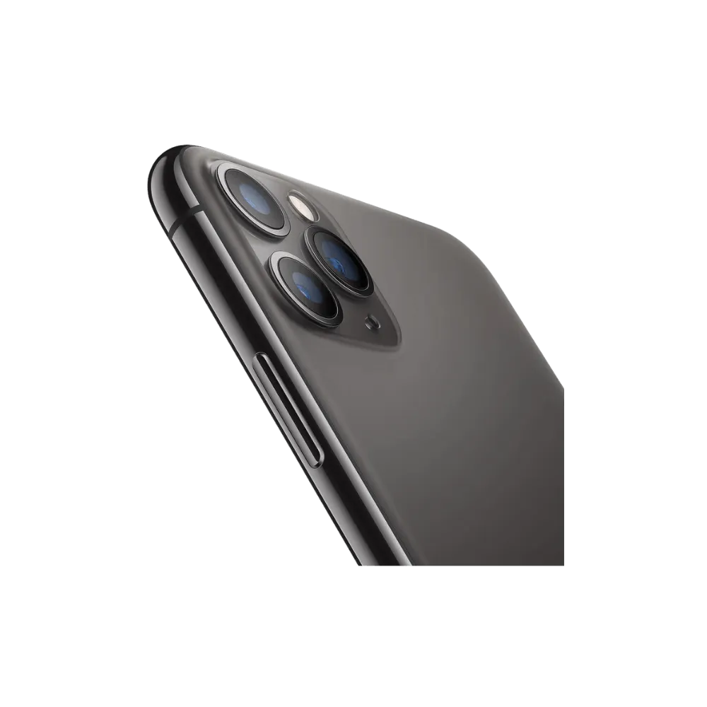 Zoom sur le module caméra triple lentille iPhone 11 Pro Max. Réparation photo floue, lentille rayée ou capteur chez iTelier Lyon.