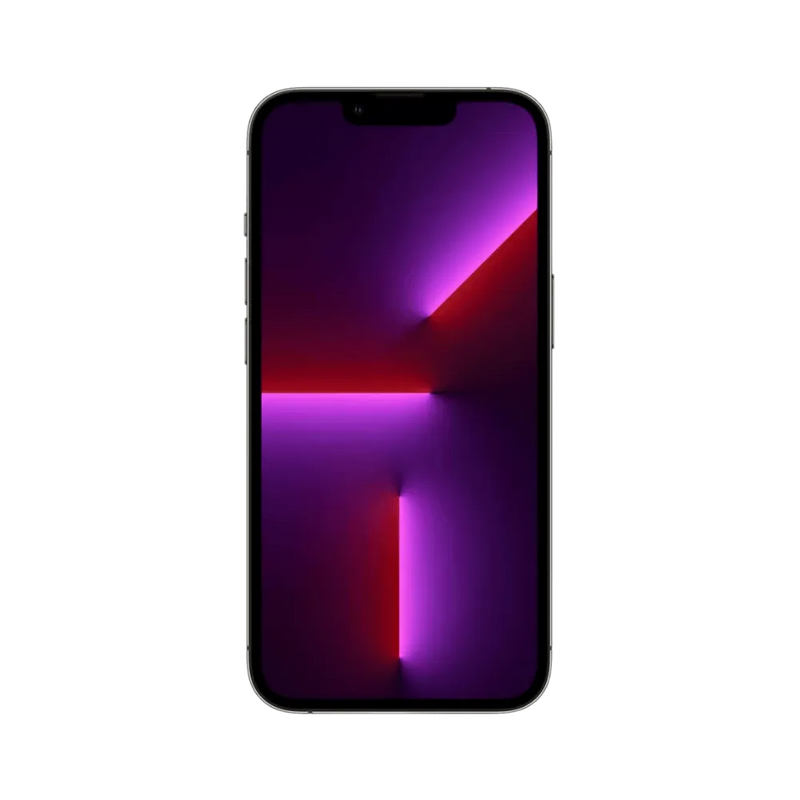 Écran iPhone 13 Pro graphite avec affichage actif. Réparation écran cassé ou tactile défectueux chez iTelier à Lyon. Devis gratuit.