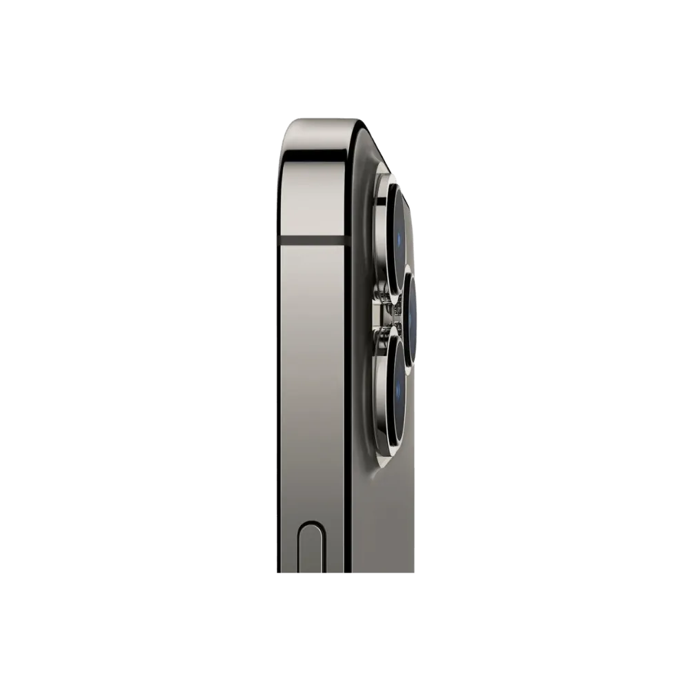 Profil iPhone 13 Pro avec boutons latéraux. iTelier Lyon remplace boutons de volume, vibreur ou connecteur de charge. Diagnostic offert.