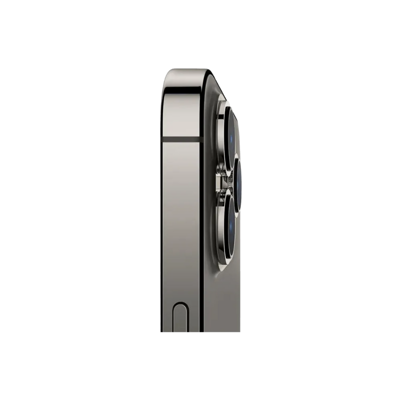 Profil iPhone 13 Pro avec boutons latéraux. iTelier Lyon remplace boutons de volume, vibreur ou connecteur de charge. Diagnostic offert.