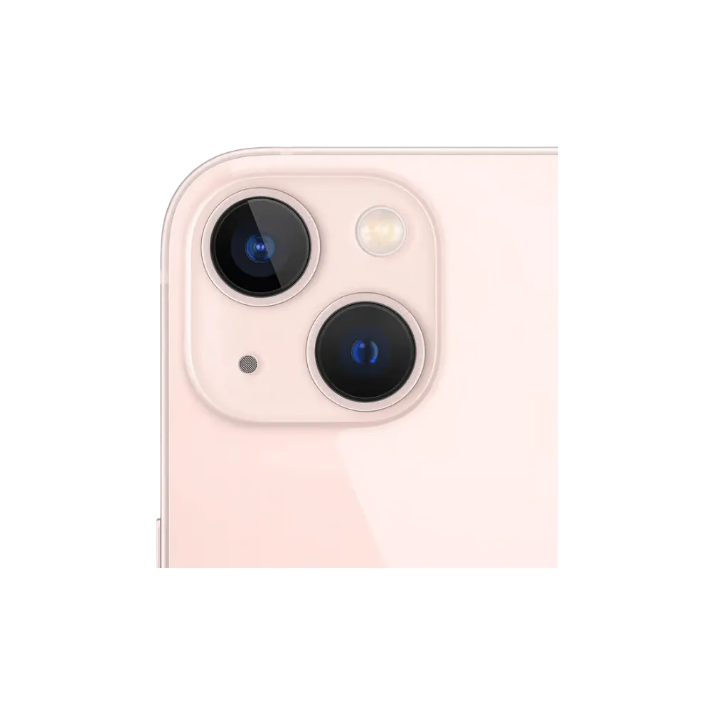 Capteurs photo arrière de l’iPhone 13 rose. Remplacement lentille, module caméra ou vitre arrière chez iTelier Lyon. Diagnostic offert.