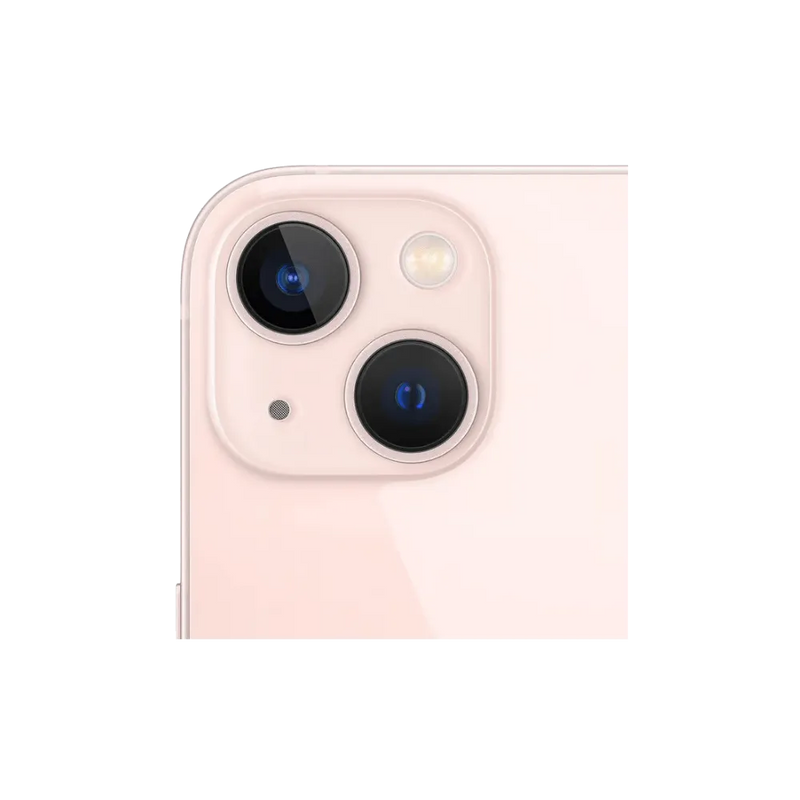 Capteurs photo arrière de l’iPhone 13 rose. Remplacement lentille, module caméra ou vitre arrière chez iTelier Lyon. Diagnostic offert.